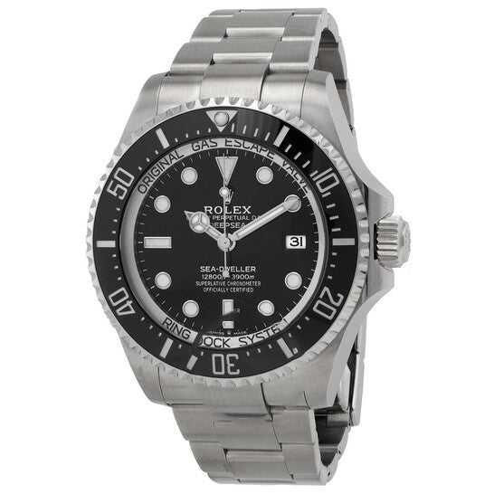 Image of ID 1 Original Rolex Deep Sea Automatic Black Dial Men's Watch 136660BKSO