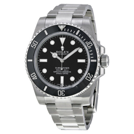 Image of ID 1 Original Rolex Submariner Automatic Black Dial Men's Watch 114060