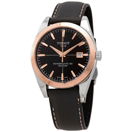 Image of ID 1 Original Tissot T-Gold Automatic Black Dial Men's Watch T9274074605100