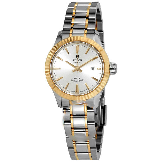 Image of ID 1 Original Tudor Automatic Silver Dial Ladies 28mm Watch M12113-0003