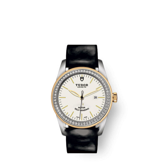 Image of ID 1 Original Tudor Glamour Date Automatic Diamond Ladies Watch 53023-0071