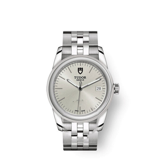 Image of ID 1 Original Tudor Glamour Date Automatic Silver Dial Watch 55000-0005