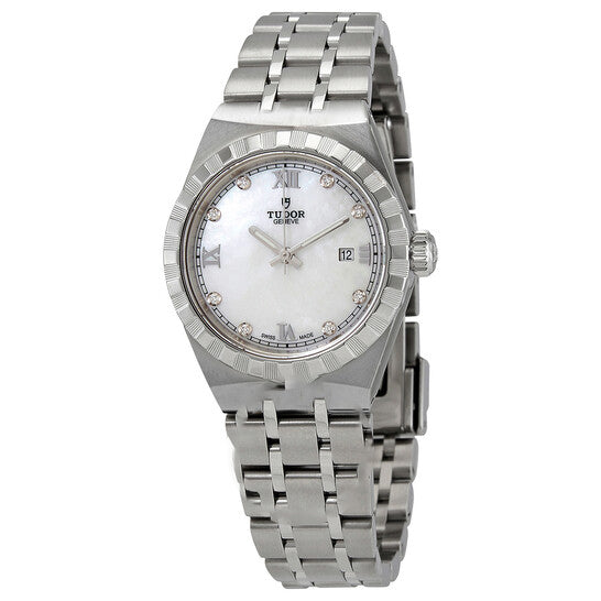 Image of ID 1 Original Tudor Royal Automatic Diamond Watch M28300-0005