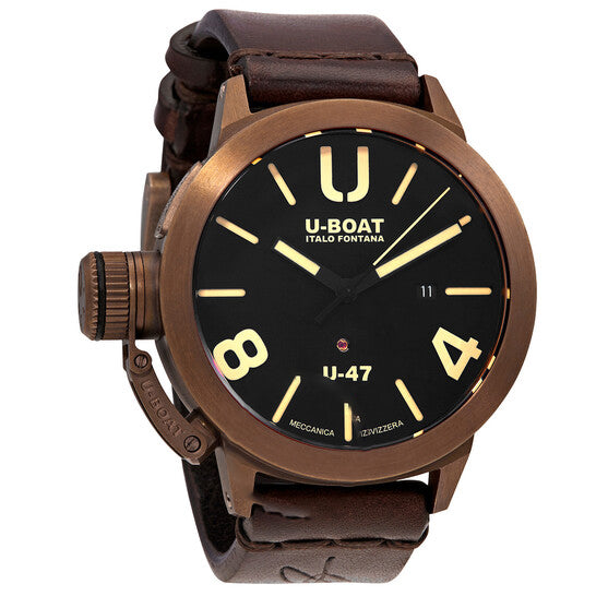 Image of ID 1 Original U-Boat Classico Automatic Black Dial Men's Watch 7797