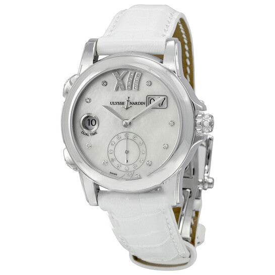 Image of ID 1 Original Ulysse Nardin Dual Time Ladies Watch 3343-222/391