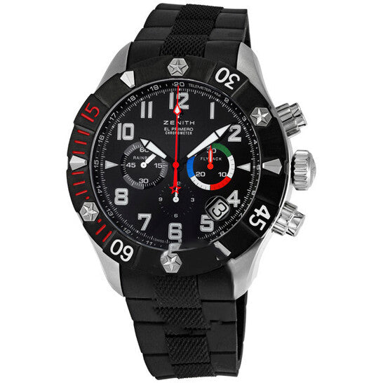 Image of ID 1 Original Zenith Defy Rainbow Flyback Chronograph Men's Watch 030527400021R642