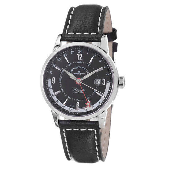 Image of ID 1 Original Zeno Magellano Automatic Black Dial Men's Watch 6069GMT-C1