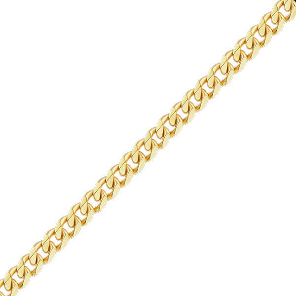 Image of ID 1273076237 heavy 11mm 14k solid gold curb chain