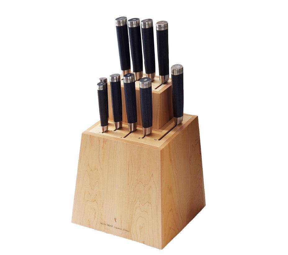 Image of ID 1379680545 Michel Bras 9-Piece Knife with Block Set