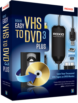 Image of Roxio Easy VHS to DVD 3 Plus