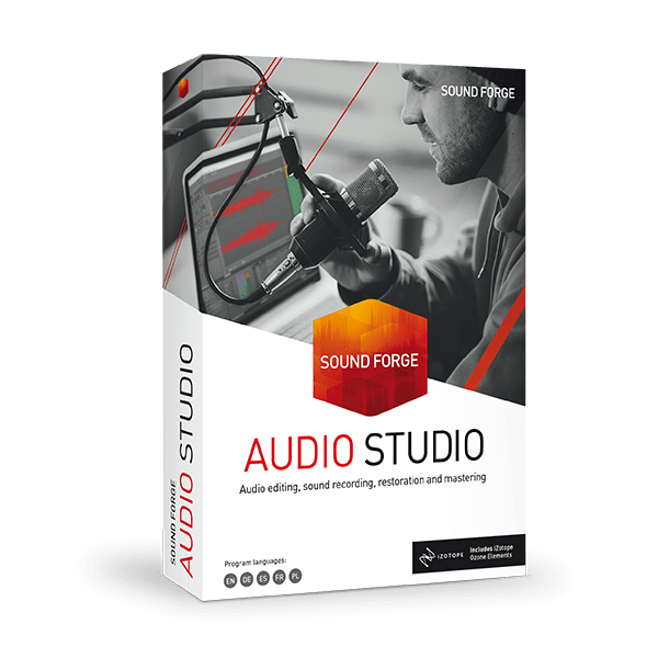 Image of SOUND FORGE Audio Studio 16 86673_de_DE