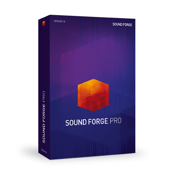 Image of SOUND FORGE Pro 18 95502_de_DE