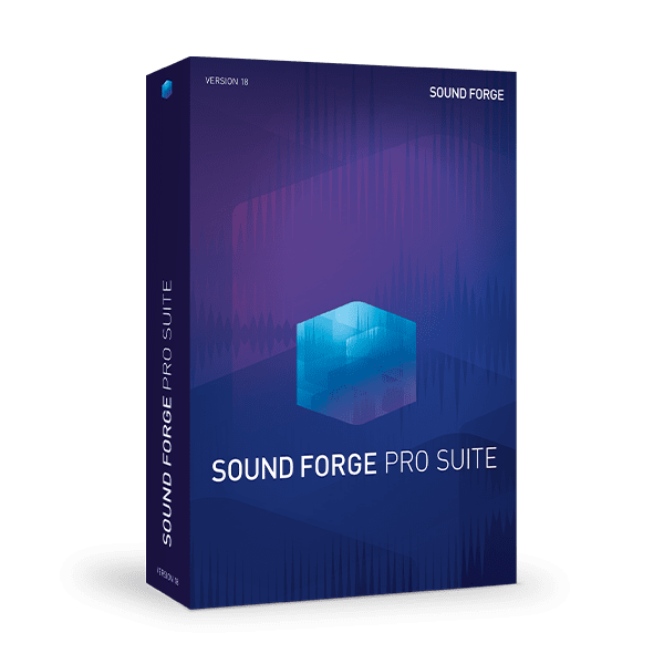 Image of SOUND FORGE Pro 18 Suite ID 95531_de_DE