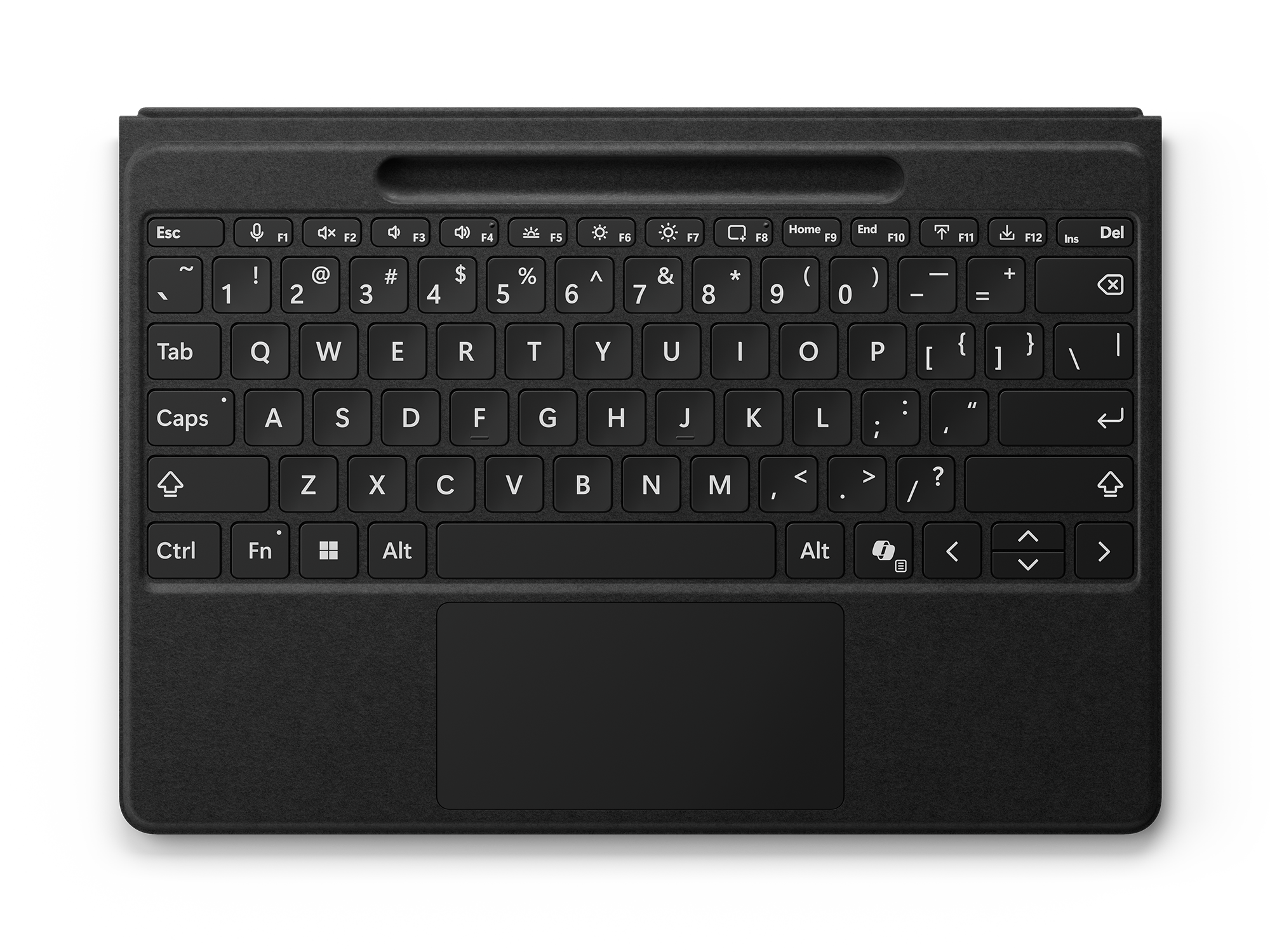 Image of Surface Pro Flex Keyboard for Business - Black with bold keyset ID 245421278466445